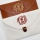 Monogram Clutch Purse Personalized Custom Embroidery Gift Prom, Birthday, Mothers Day