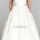 A-Line/Princess Off-the-shoulder Court Train Taffeta Wedding Dress
