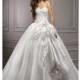 Luxury Ball Gown Natural Waist Sweetheart Tulle Chapel Train Bridal Dress - Compelling Wedding Dresses