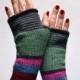 Multistriped Wool Gloves - Color Blocking Gloves - Striped Gloves- Winter Accesories - Colorful Gloves - Fashion Gloves nO. 114