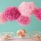 Beter Gifts® Tissue Pom Flower BETER-ZH037 DIY Party Decoration Bridal Shower