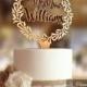 Mr & Mrs Wreath Cake Topper. Rustic wedding decor. Rustic cake topper. Wedding cake topper rustic. Cake topper rustic.