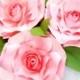 Small Regina Style Giant Rose Templates, DIY Flower Templates, Rose Flower Wall, Flower Patterns & Tutorials