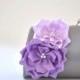 Gray and Shades of Purple / Bridal clutch / Bridesmaid clutch / Prom clutch