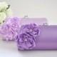 Lavender / Light Lavender - Bridesmaid Clutch / Bridal clutch - Choose the color you like