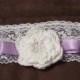Free Shipping Wedding Bridal Garter Bead Crochet Bead Rose Flower