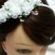 Flower girl flower crown, little girl flower crown.  hairpin for babi handmade Hair Accessories