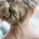 Bridal Hair Comb, Bridal headpiece, Flowers Hair Comb, Wedding Hair Accessories, Wedding Hairpiece, Bohemian headpiece