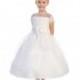Tip Top 5574 Flower Girls White Dress - Brand Prom Dresses