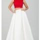 Open Back Two Piece Two Tone Jovani Prom Dress - Discount Evening Dresses 