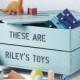 Personalized Kid’s Toy Box 