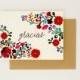 Destination Wedding Thank You Cards - Gracias - Colorful Mexican Embroidery Inspired – Summer Wedding Card (Rachel Suite)
