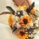 Camo Hunting Pheasant  wedding bridal brooch bouquet etsy wedding