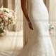 Stella York Low illusion Back Wedding Dress Style 6125