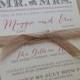 Couple's Wedding Shower Invitation // Vintage and Burlap // Purchase this Listing to Get Started