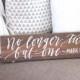 Rustic Wedding Sign, No Longer Two But One Sign, Bible Verse Sign, Rustic Home Wall Art 