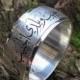 I am my Beloveds and my Beloved is mine arabic calligraphy wedding band 925 sterling silver bands