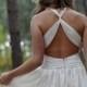 Bohemian Wedding Dress Athena, Hemp Wedding Dress