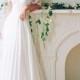 2017 Popular Off Shoulder Long A-line White Chiffon Sexy Lace Wedding Dresses, WD0138