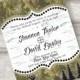 Woodland Camo Wedding Invitation Suite: 5x7 Invitation, RSVP Card, Envelopes, Seal