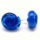Blue stud earrings Blue stud Blue earrings Stud earrings Aqua blue earrings Aqua blue Aqua earrings Blue aqua earrings Light blue earrings
