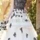 Essense of Australia Princess Wedding Dress With Lace And Tulle Skirt Style D2275