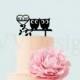Wedding Cake Topper Wedding Decor Personalized Mr Mrs Cake Topper Owls In Love