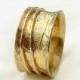SALE Beautiful semiwide gold spinner ring, women's wedding ring,  two spinning hoops,  14k gold, Ilan Amir, meditation ring, lightweight rin