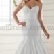Essense of Australia Chic And Simple Strapless Fit And Flare Wedding Dress Style D2216