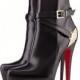 Christian Louboutin Equestria 160mm Ankle Boots Black UK