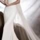 Pronovias Onesi Crepe Gown (In Stores Only) 