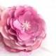 Pink rose, Ashy-pink flower, Accessories, Wedding, Girl flower, Jewelry, Brooch, Pink silk flower, Clip for hair, Wedding accessories