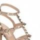 Valentino 'Rockstud' Ankle Strap Sandal (Women) 