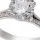 Macy&#039;s Certified Diamond Engagement Ring (2-1/3 ct. t.w.) in 18k White Gold