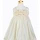 Ivory Triple Rosebud Shimmering Dress Style: D3240 - Charming Wedding Party Dresses