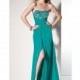 BDazzle Silky Chiffon Flowing Prom Dress 35455 by Alyce Designs - Brand Prom Dresses