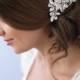 Wedding Hair Clip, Rhinestone Hair Clip, Crystal Clip, Bridal Hair Clip, Wedding Hair Clip, Vintage Hair Clip, Wedding Accessory  ~TC-2246
