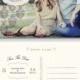 Vintage Save the Date Postcard Template (PSD) - Digital Download - s0006 - Wedding Photography Photoshop Template