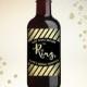 Bridal Shower Mini Wine Bottle Labels, Customized Party Favors - Last Fling Before the Ring, Mini Wine Labels - DIY Print, Printable PDF