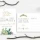 Printable Save the date succulent, Cactus Save the date postcard,  Succulent save the date,  Cactus wedding, The Lane collection