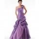 Mystique One Shoulder Ruffle Prom Dress 3250 by Bonny Bridal - Brand Prom Dresses