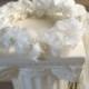 Wedding flower girl wreath bridal hair accessories halo crown Ivory wedding head piece