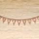 BRIDE TO BE Hessian Burlap Wedding Celebration Party Banner Bunting Rustic Decoration Bridal Shower Engagement Hens Party bachelorette