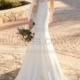 Essense of Australia Hollywood Wedding Dress With Lace Train Style D2124