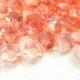 PEACH Candy, Edible Jewels, Cake Toppers, Candy Gems, Cake Decoration