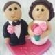 We Do! Bride and Groom Cupcake Topper, Just Married Memento, Mr. & Mrs. Wedding Keepsake