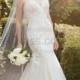 Martina Liana Heavily Beaded Mermaid Wedding Dress Style 852