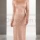 Sorella Vita Elegant Long-Sleeved Sequin Bridesmaid Dress Style 8848