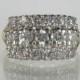 Vintage Diamond Wedding Ring - 0.95 Carats Diamond Total Weight - Appraisal Included