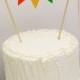 First Birthday Cake Banner, Birthday Cake Banner, Rainbow Cake Banner, One Cake Banner, Birthday Cake Bunting:  Rainbow One